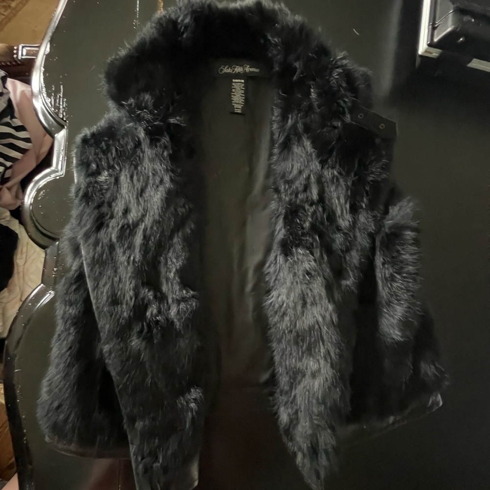 Saks Rabbit Fur Vest